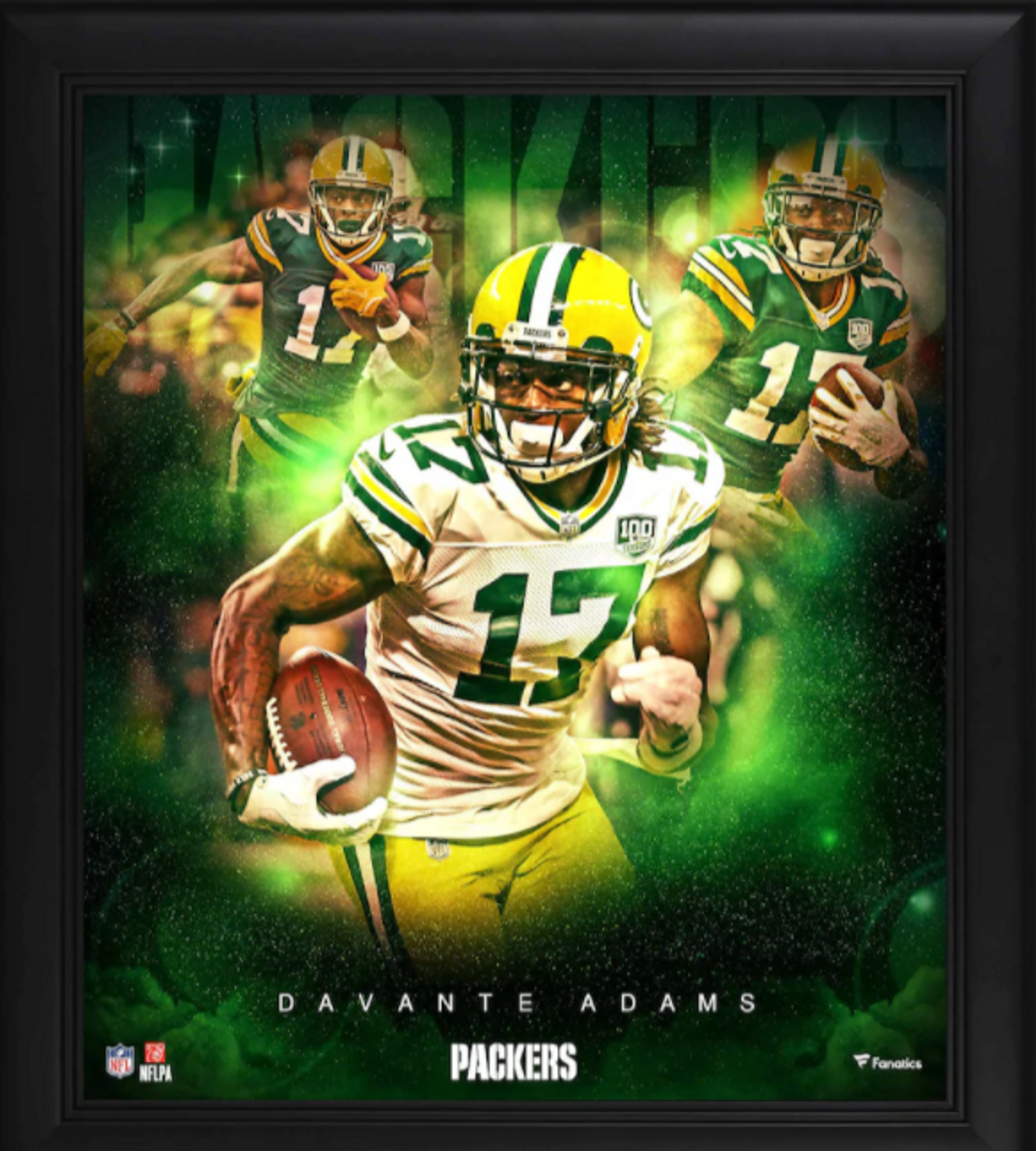 Shop Davante Adams Green Bay Packers Framed Stars of the Game Collage