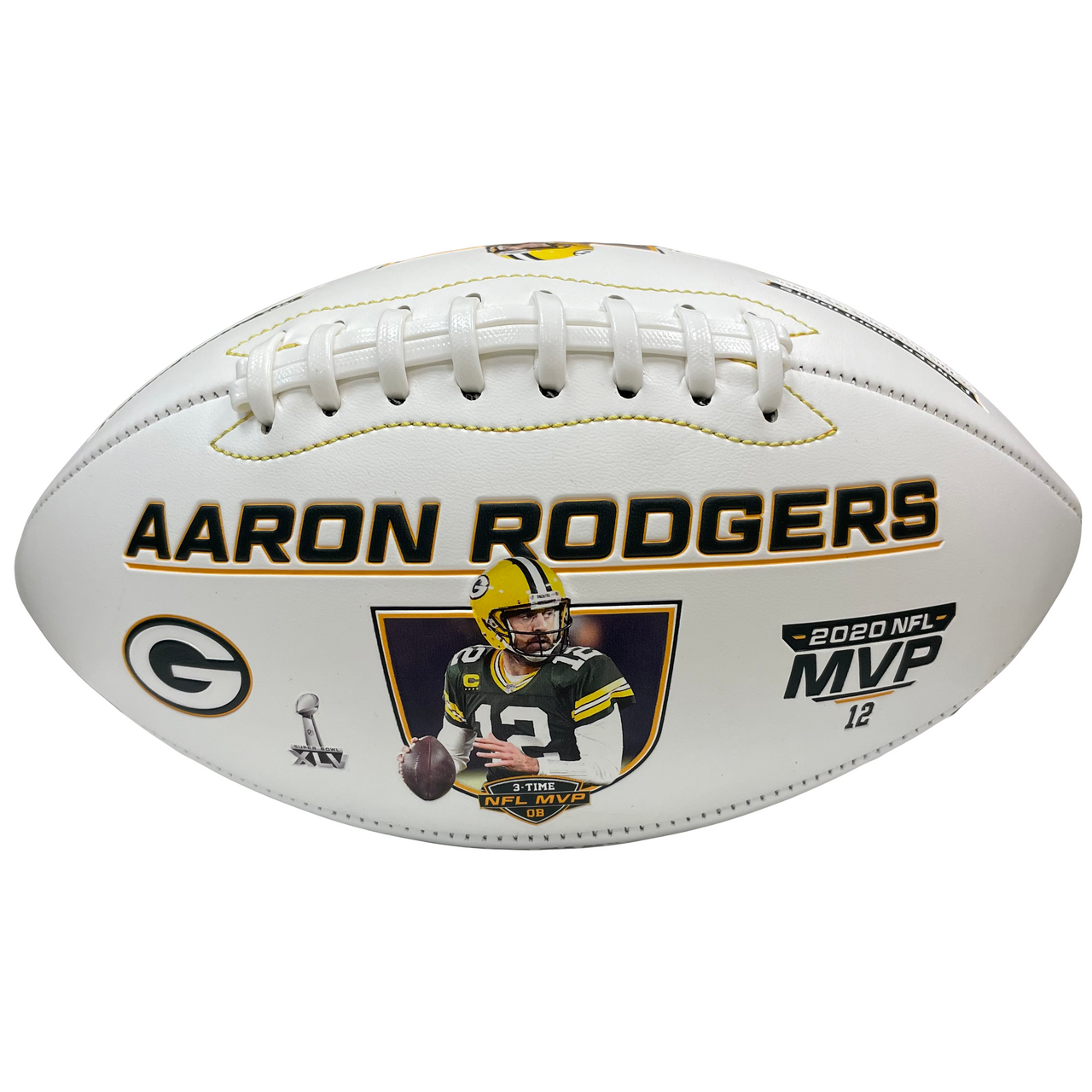 Aaron Rodgers MVP Green Bay Packers Football Limited Edition | by Nikco Sports