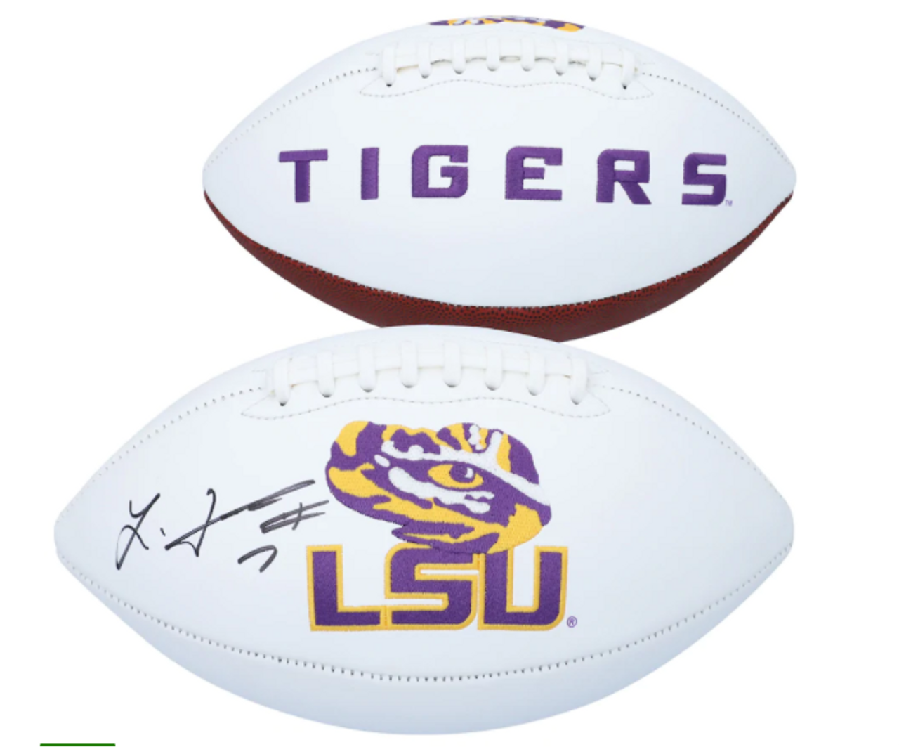 Shop Leonard Fournette LSU Tigers Signed Nike White Game Jersey