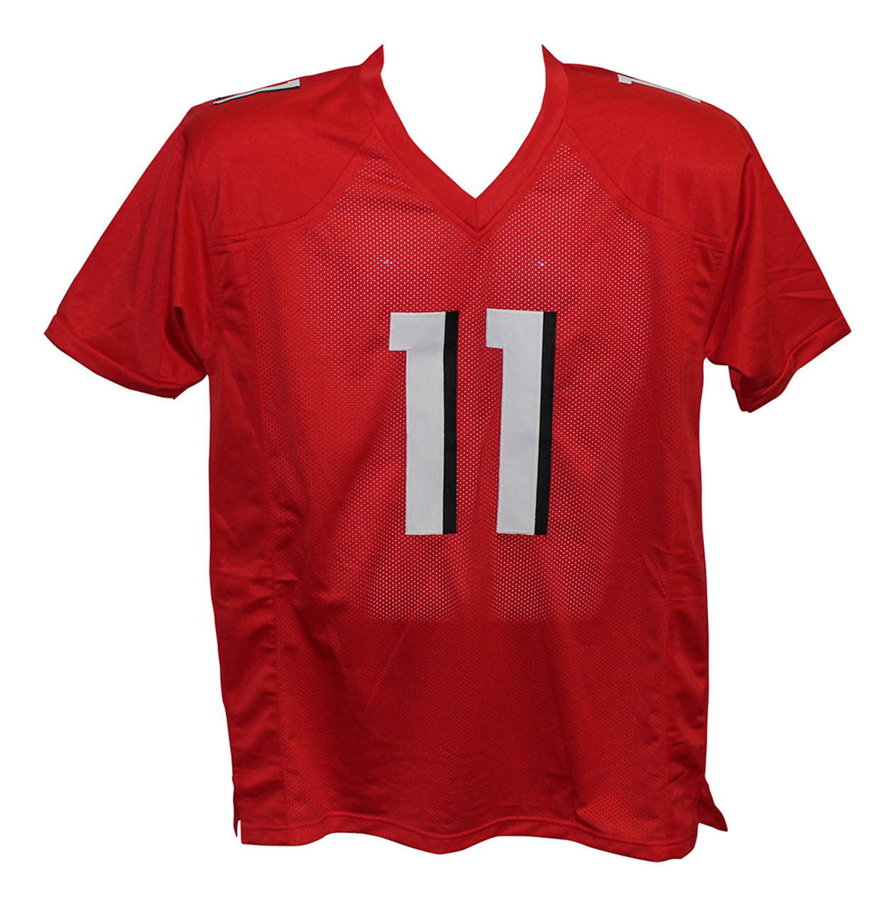Shop Julio Jones Atlanta Falcons Autographed Red XL Jersey