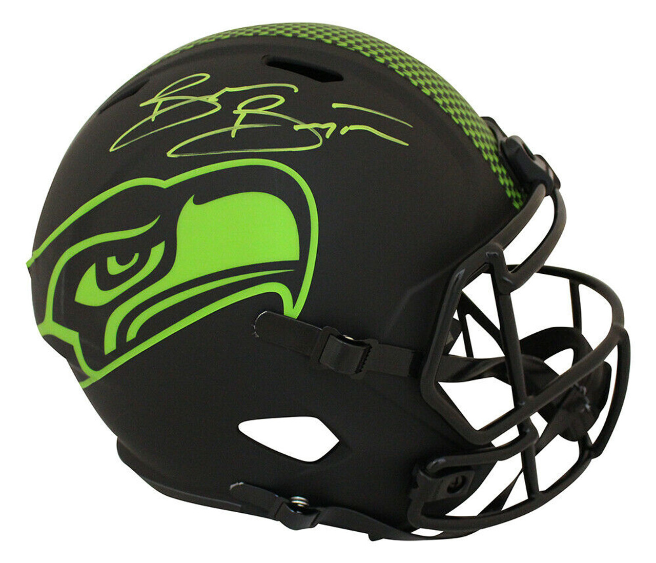 seahawks neon green helmet