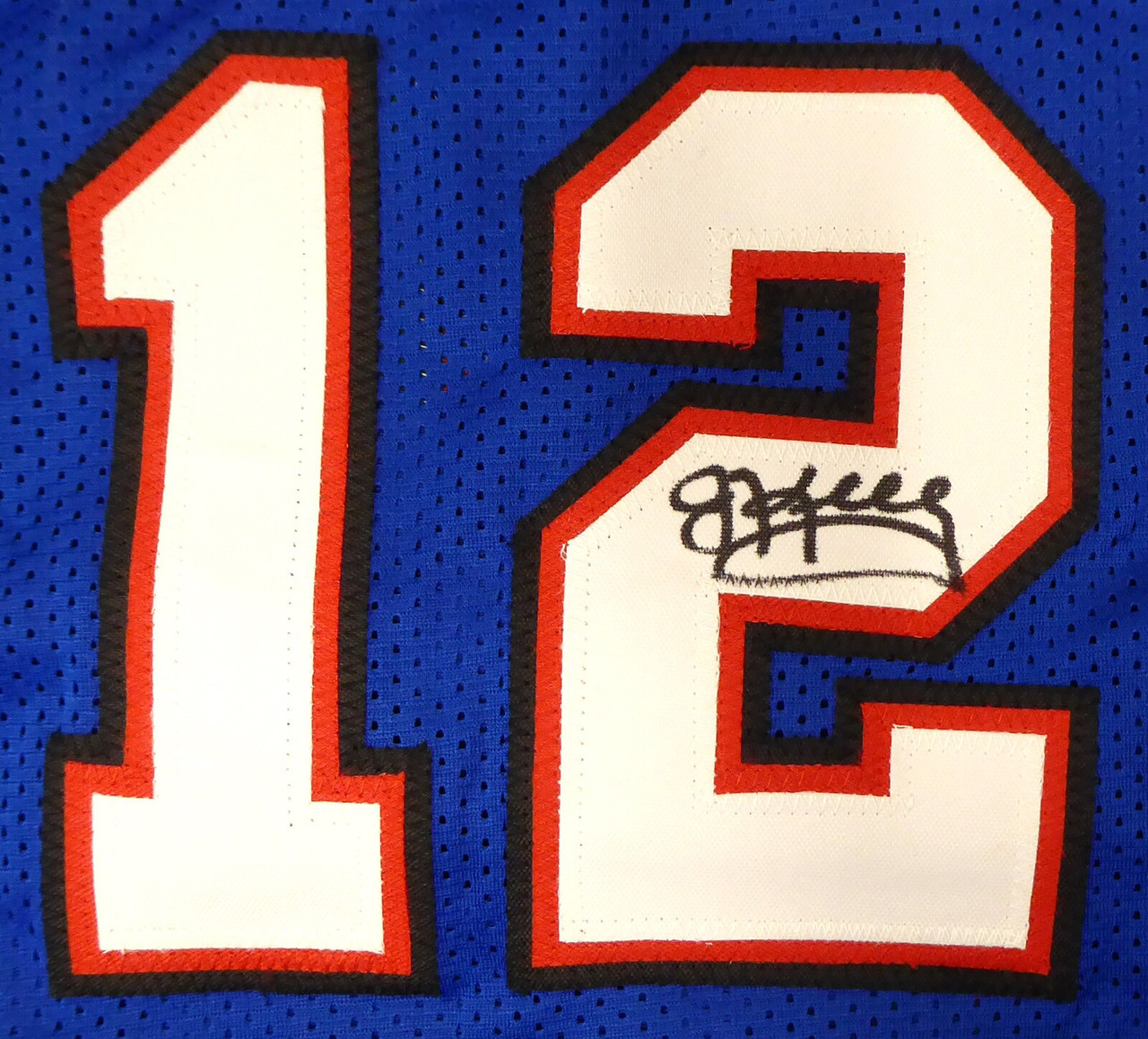 Andre Reed Autographed and Framed Blue Bills Jersey