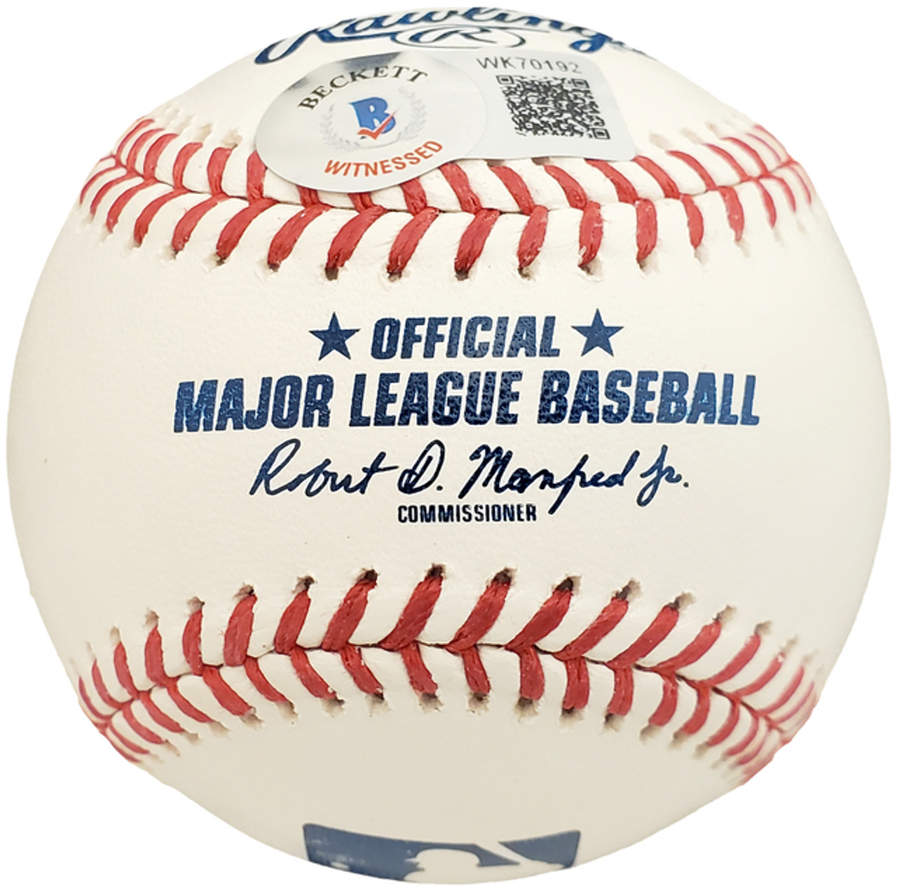 Corey Seager Autographed Baseball - Major League Bas Beckett