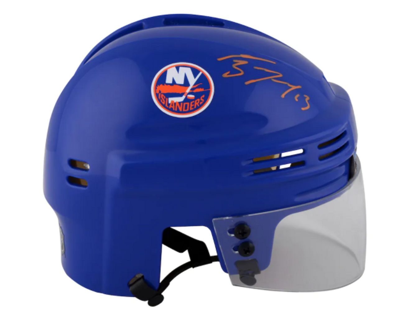 Mathew Barzal New York Islanders Autographed White Adidas