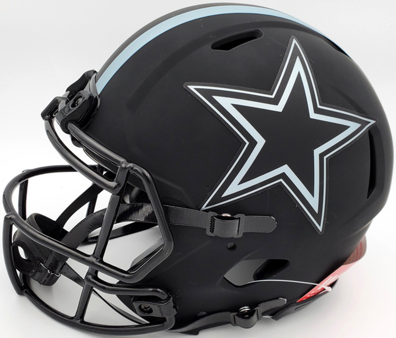 Shop Deion Sanders Dallas Cowboys Signed Eclipse Black FS Authentic Speed  Helmet