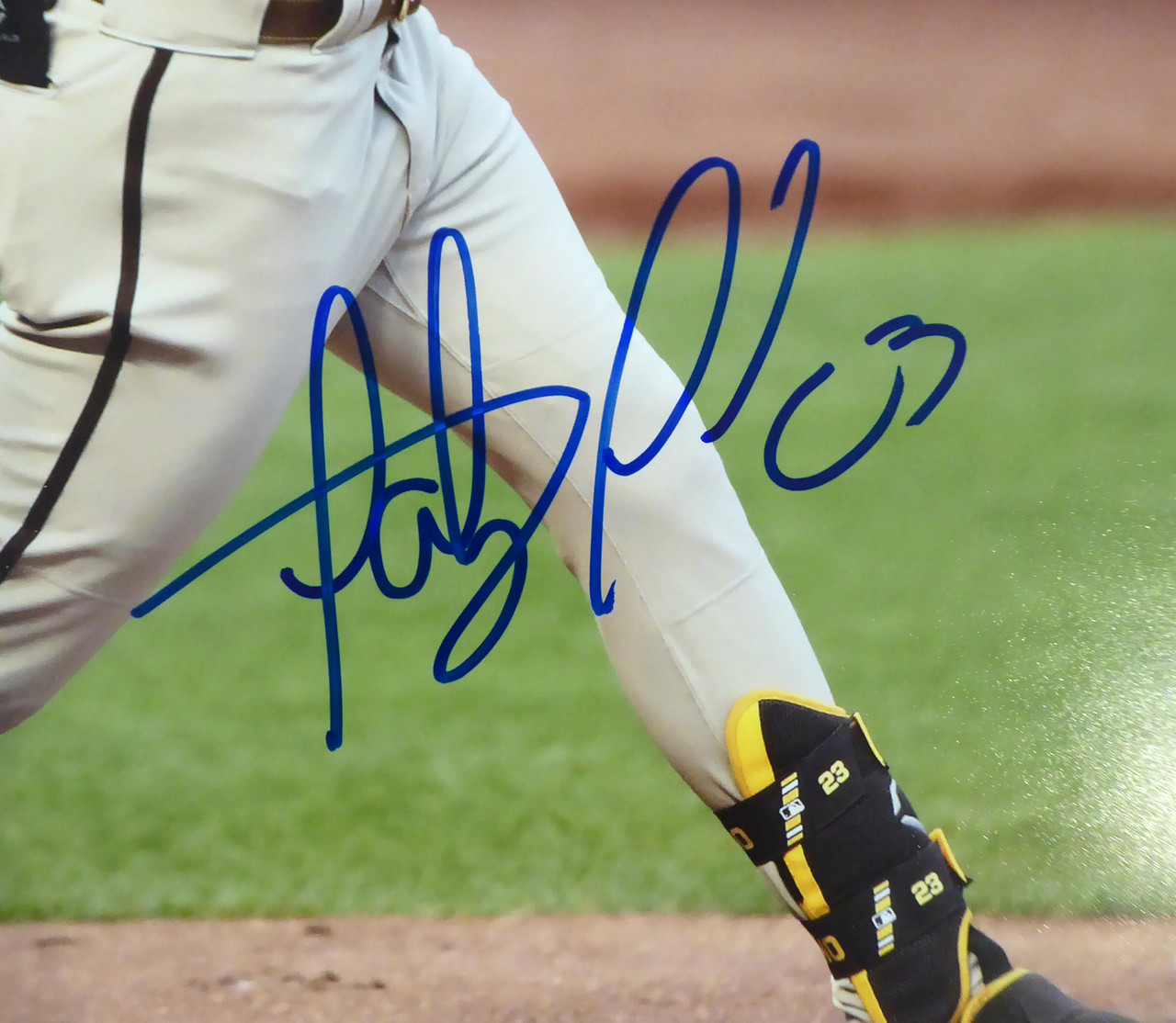  Fernando Tatis Jr San Diego Padres Signed Autograph Custom Jersey  White JSA Certified : Sports & Outdoors