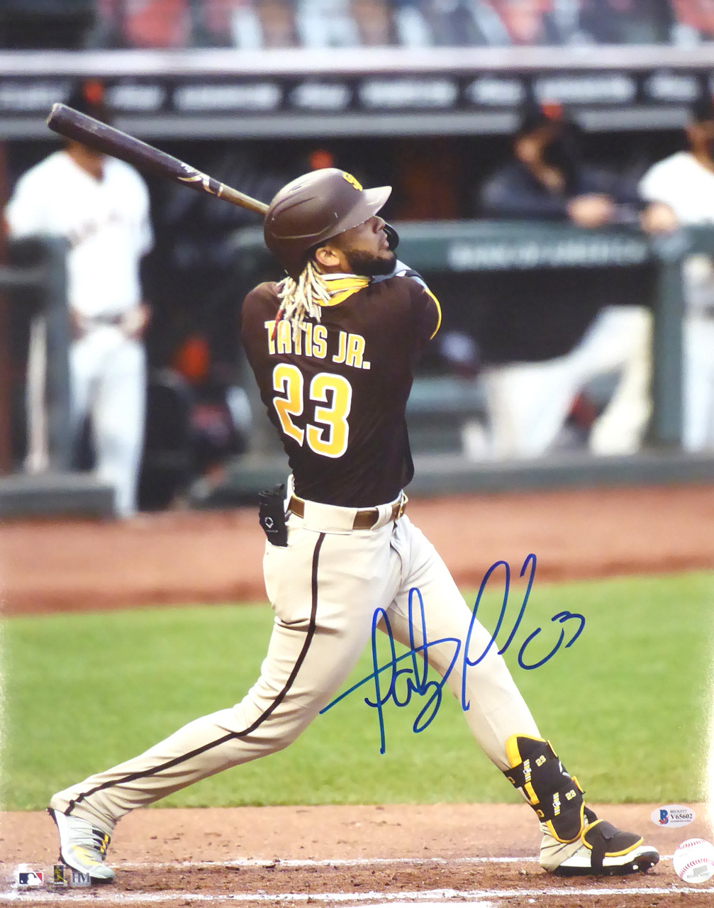 Shop Fernando Tatis Jr. San Diego Padres Signed Action Photo