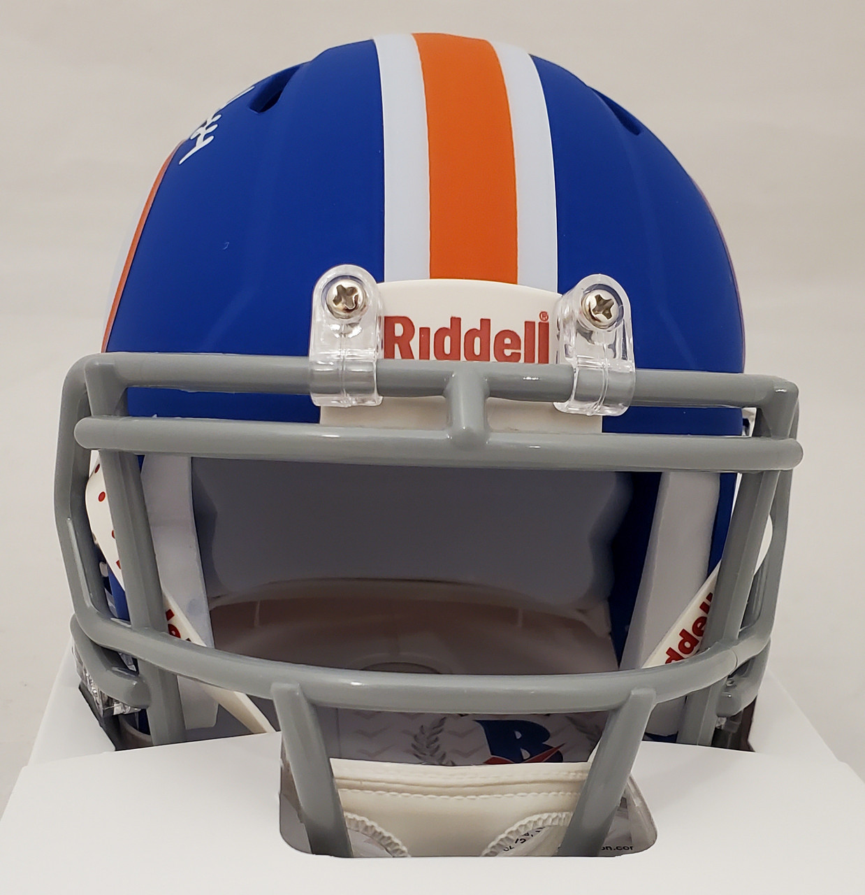 Kyle Pitts Autographed Florida Speed Mini Football Helmet - BAS