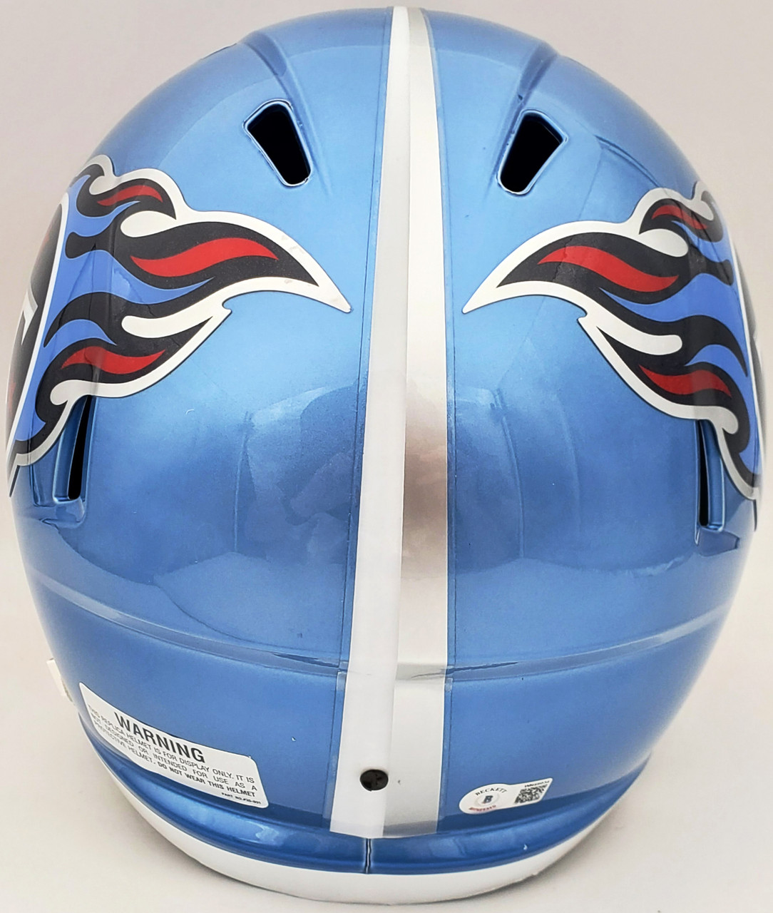 Eddie George Autographed Houston Oilers Speed Replica Full-Size Football  Helmet - BAS COA