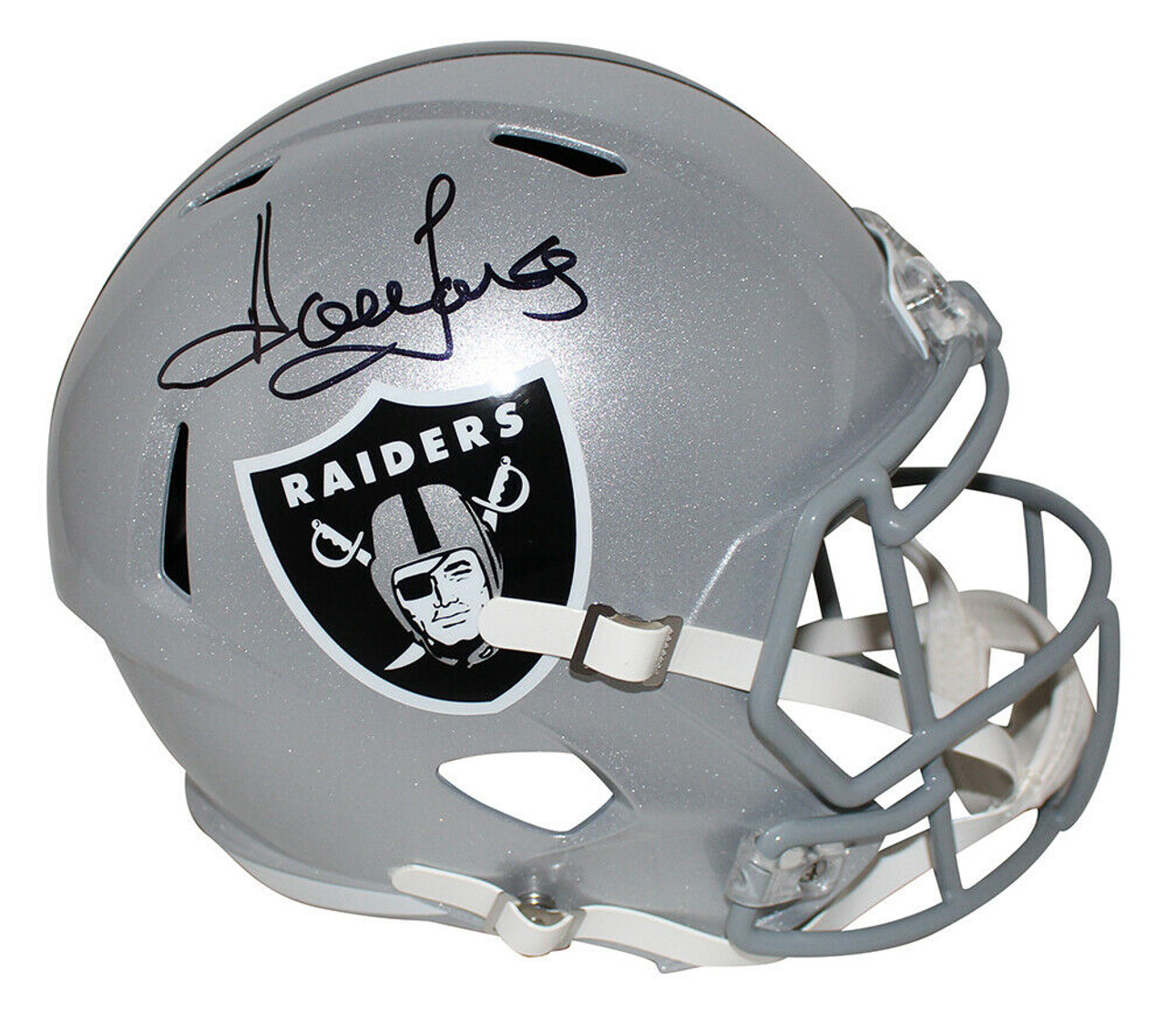 howie long signed helmet