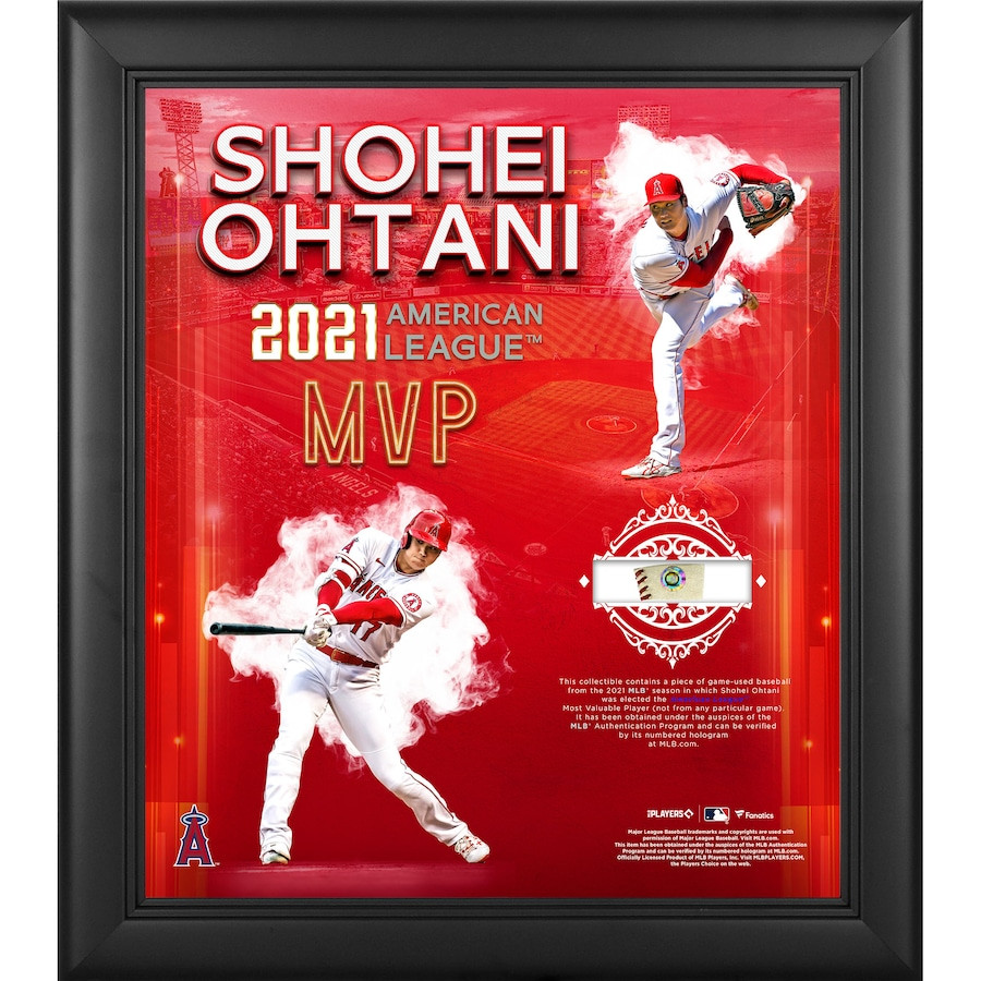 Shop Shohei Ohtani Los Angeles Angels 2021 AL MVP Framed 15