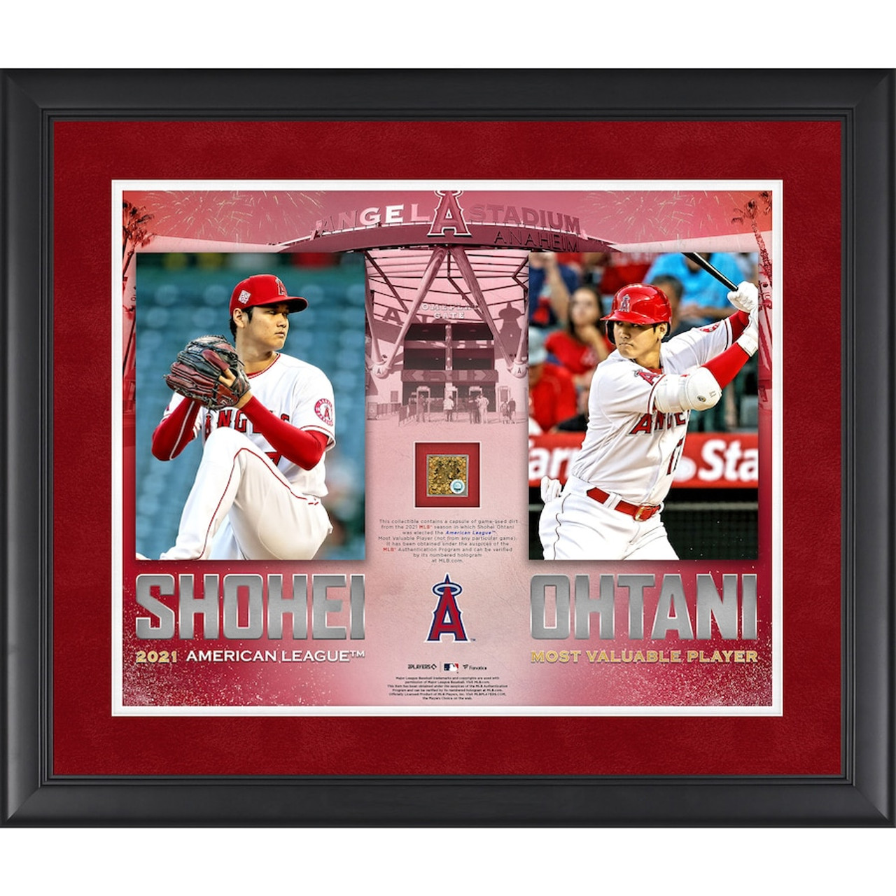 Shop Shohei Ohtani Los Angeles Angels 2021 AL MVP Framed 16 x 20