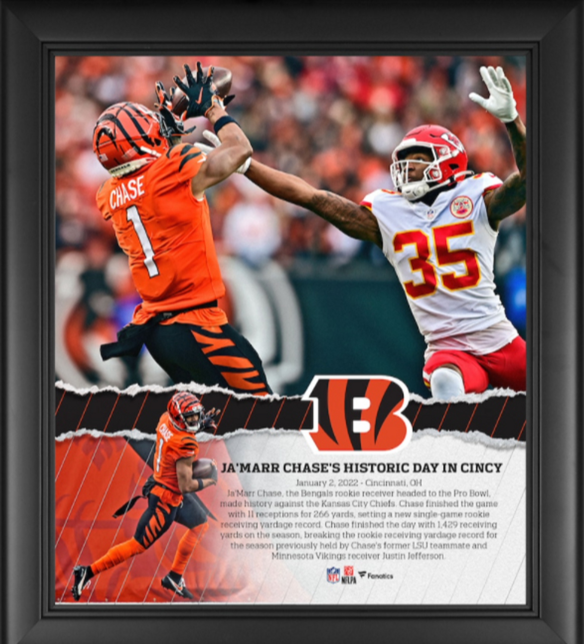 Cincinnati Bengals Ja'Marr Chase Jerseys, Bengals Uniform, Jersey