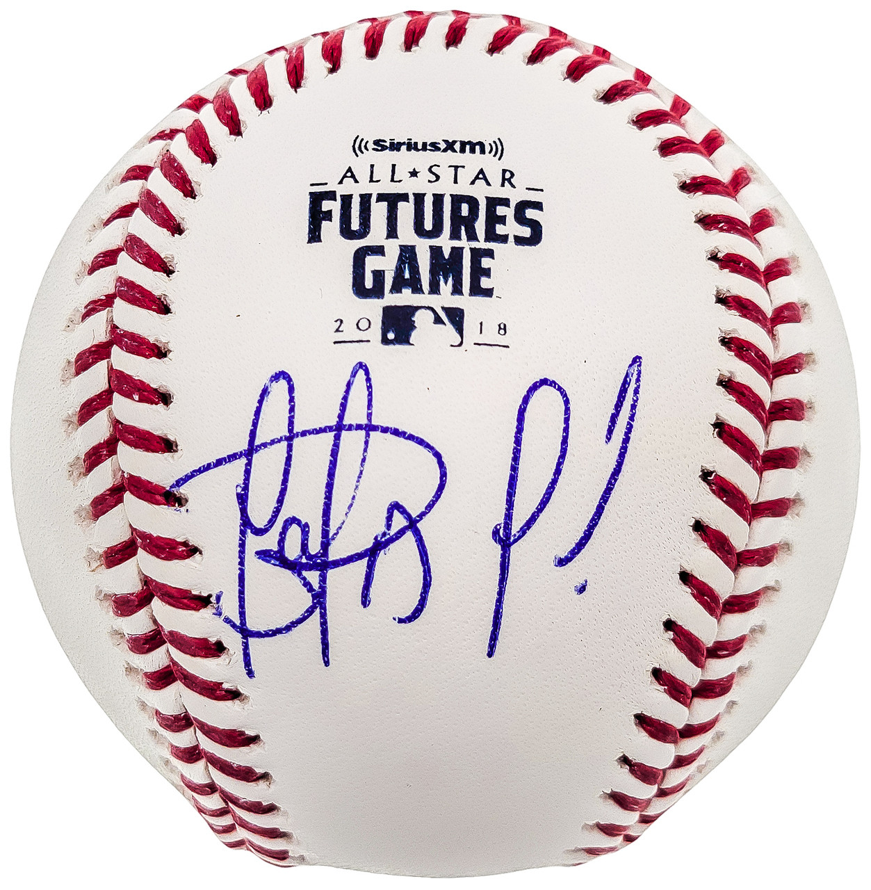 Fernando Tatis Jr. Autographed Official MLB 50th Anniversary Logo