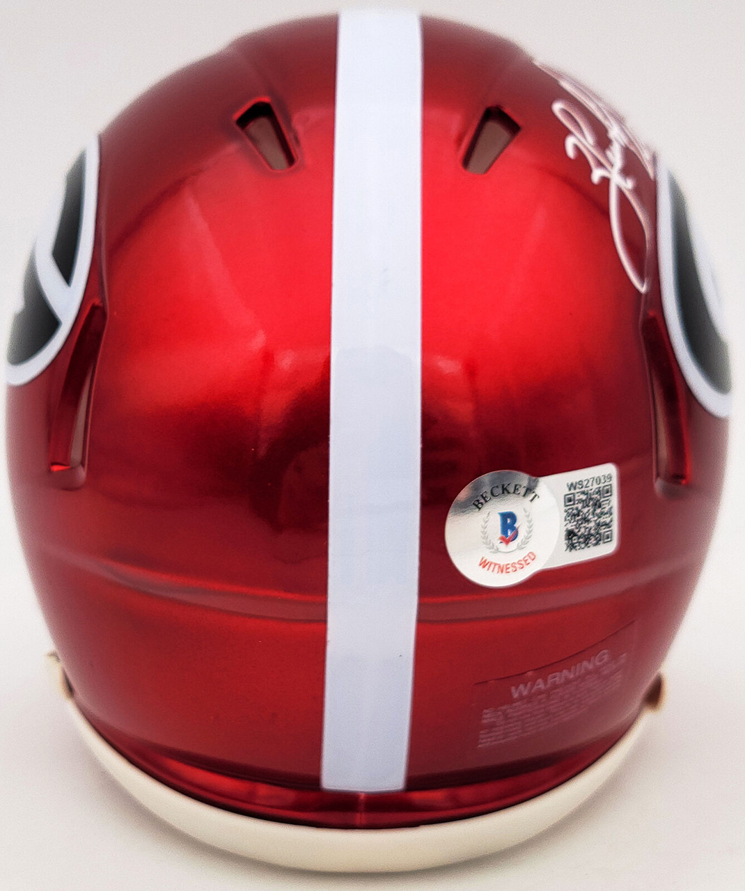 Shop Herschel Walker Georgia Bulldogs Signed Flash Red Mini Speed