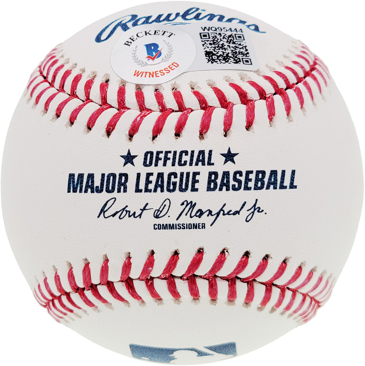 Kansas City Royals BOBBY WITT JR Autographed Baseball - Beckett