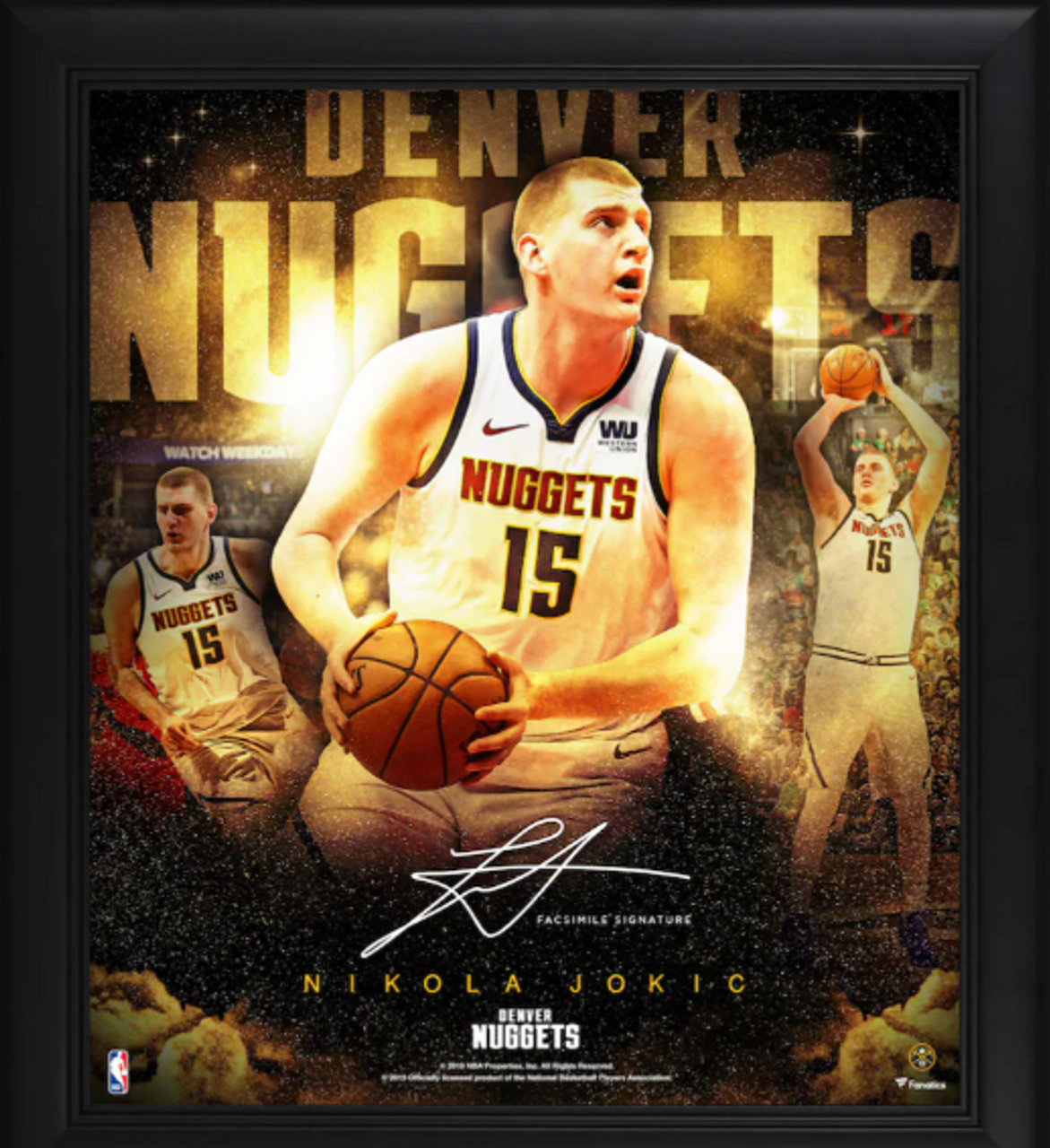 Denver Nuggets: Nikola Jokic Foam Core Cutout - Officially