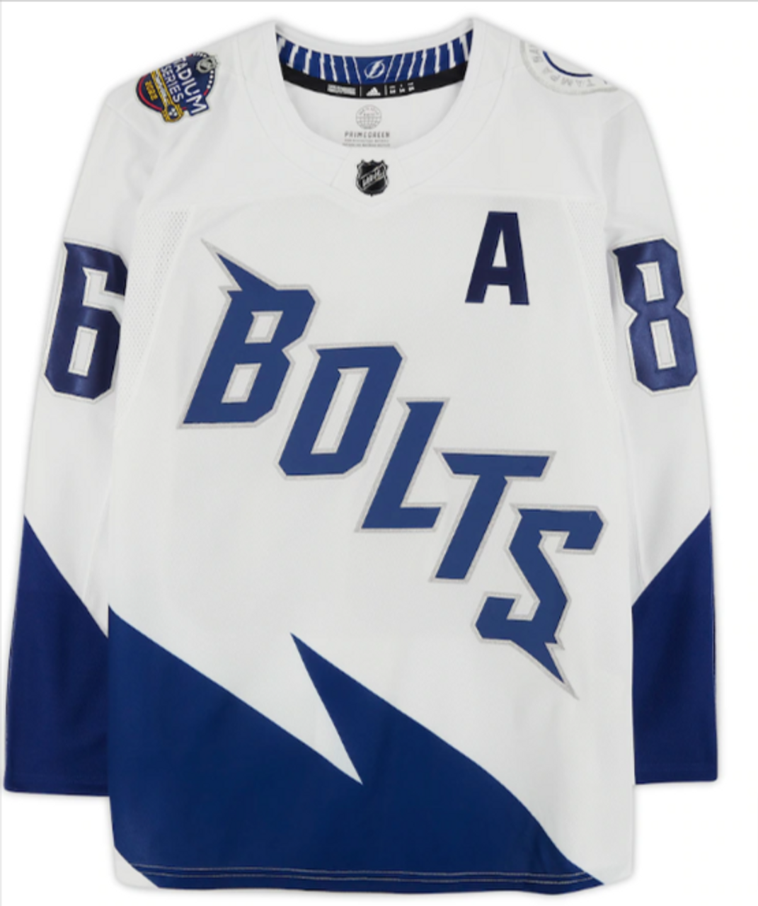 Adidas Tampa Bay Lightning No98 Mikhail Sergachev White Road Authentic Women's Stitched NHL Jersey