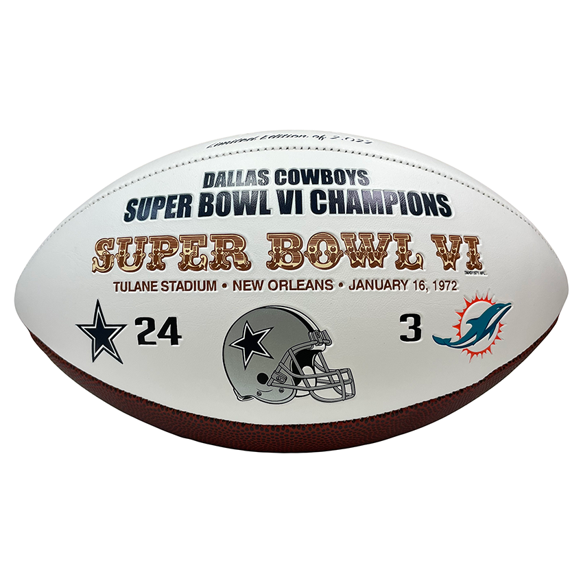 Buy Dallas Cowboys Gifts Super Bowl VI 50 Anniversary Limited Edition