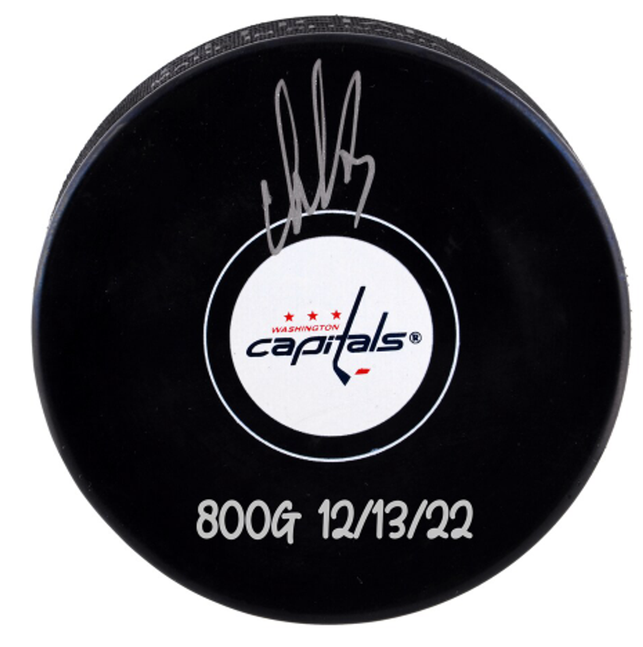 Alexander Ovechkin Washington Capitals Autographed 2022-23 Reverse Retro Hockey Puck