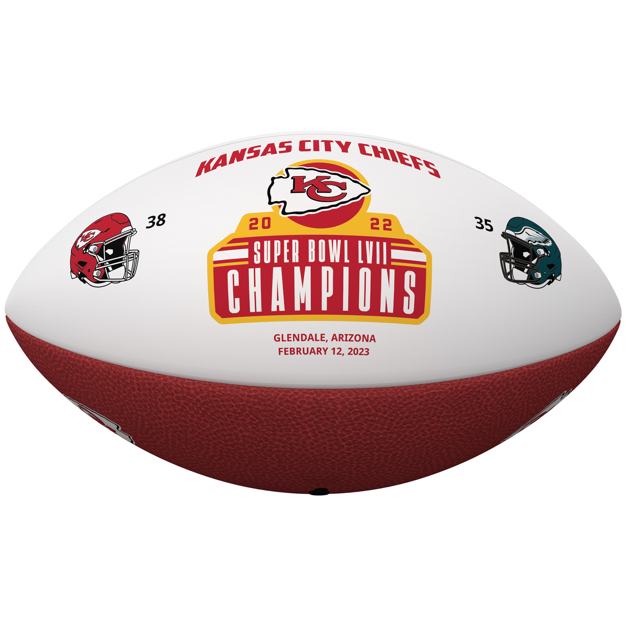 Officially Licensed NFL Super Bowl LVII Signature Football - Chiefs -  20875531