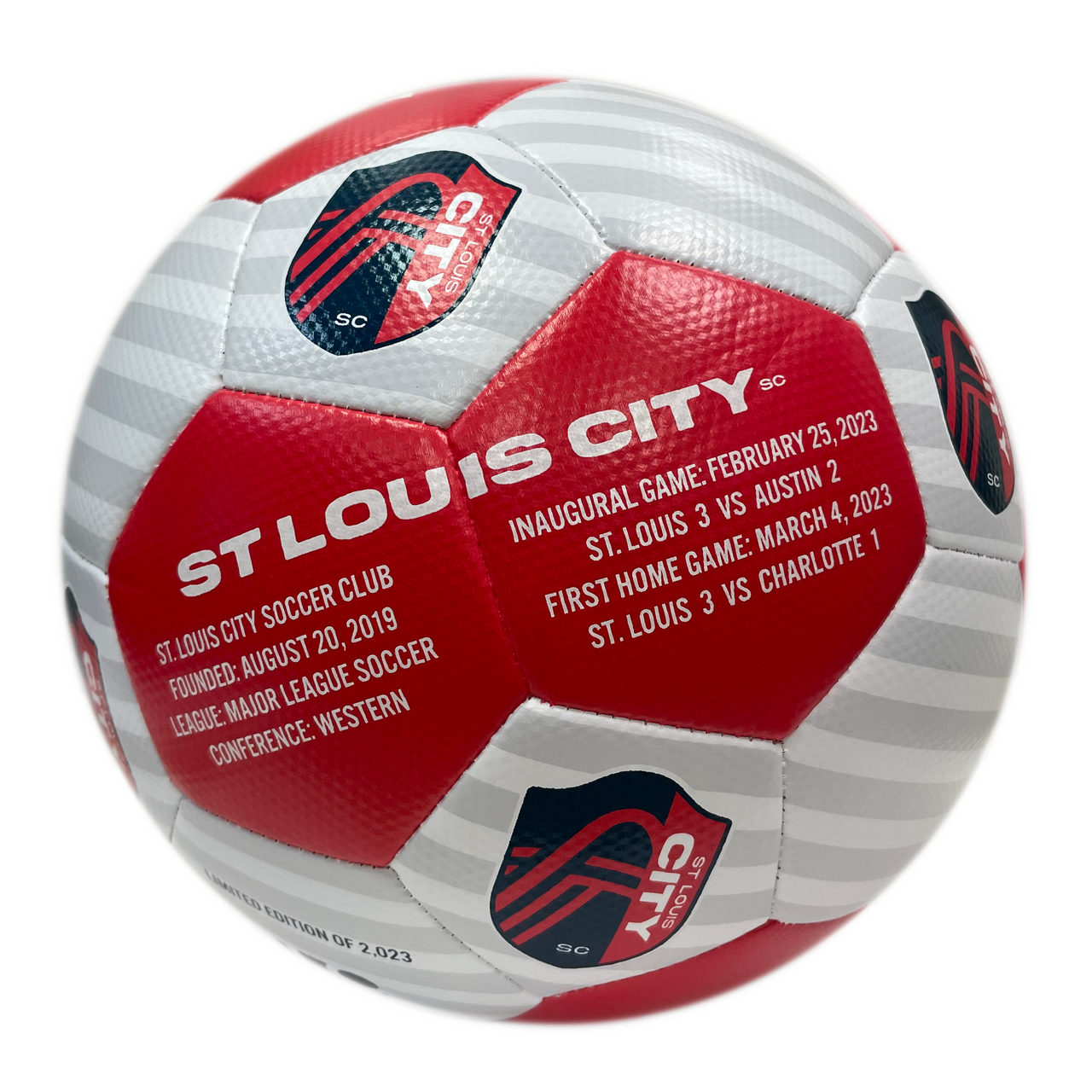 St Louis City SC Soccer Ball FREE SHIPPING 