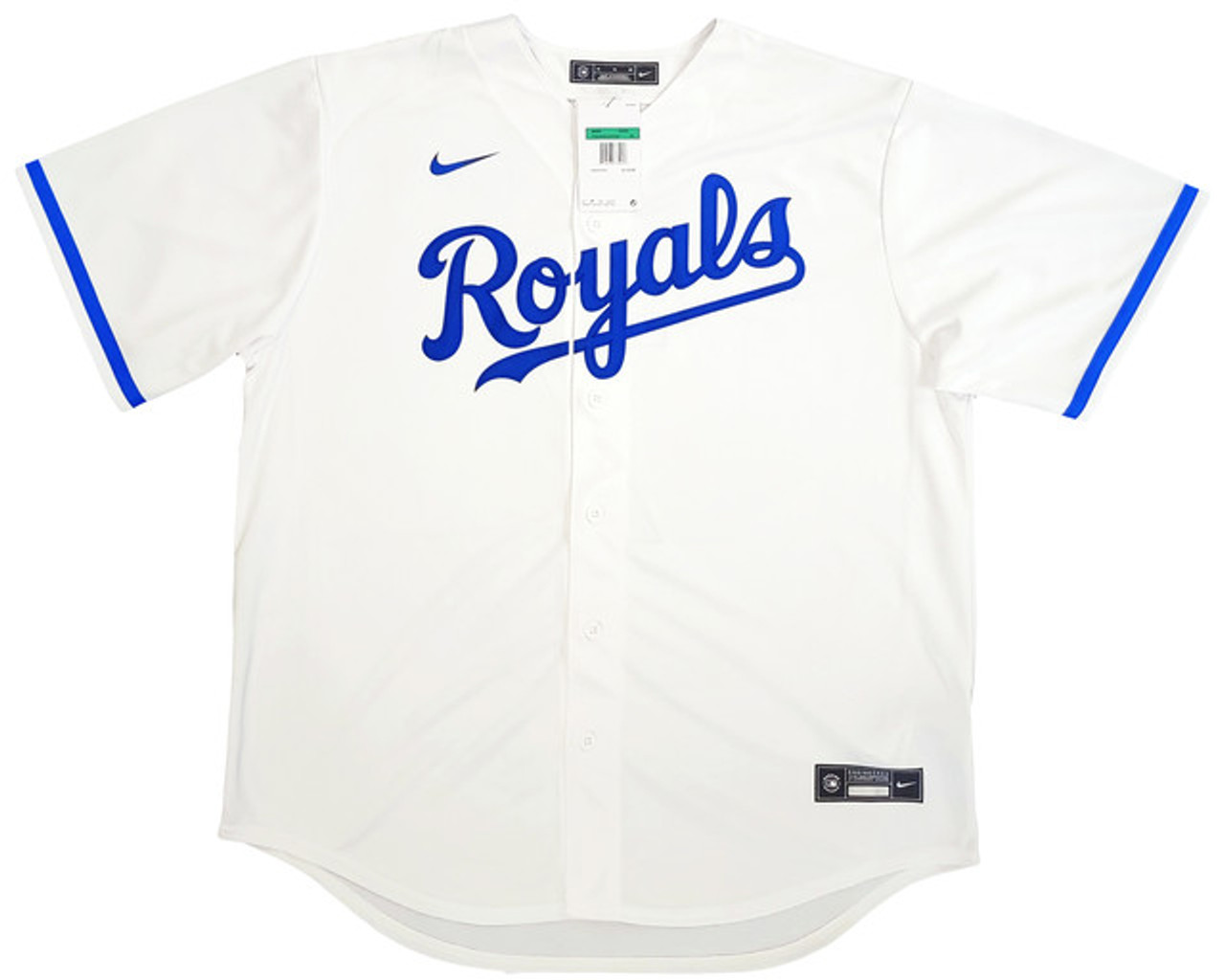 Bobby Witt Jr Autographed Kansas City White Nike Baseball Jersey