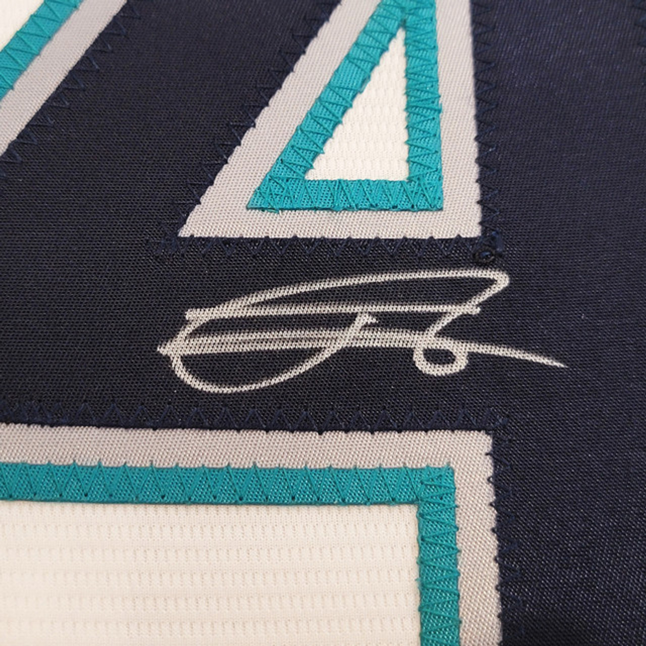 Seattle Mariners Julio Rodriguez Autographed Light Blue Nike Jersey Size  Large