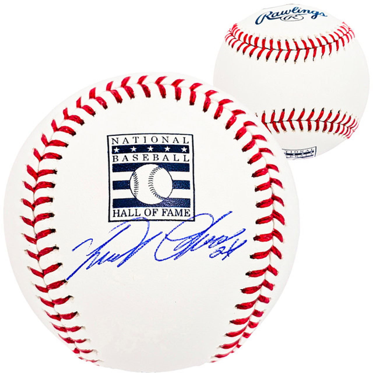 Miguel Cabrera Detroit Tigers Autographed Official Hall Of Fame HOF Logo  Baseball
