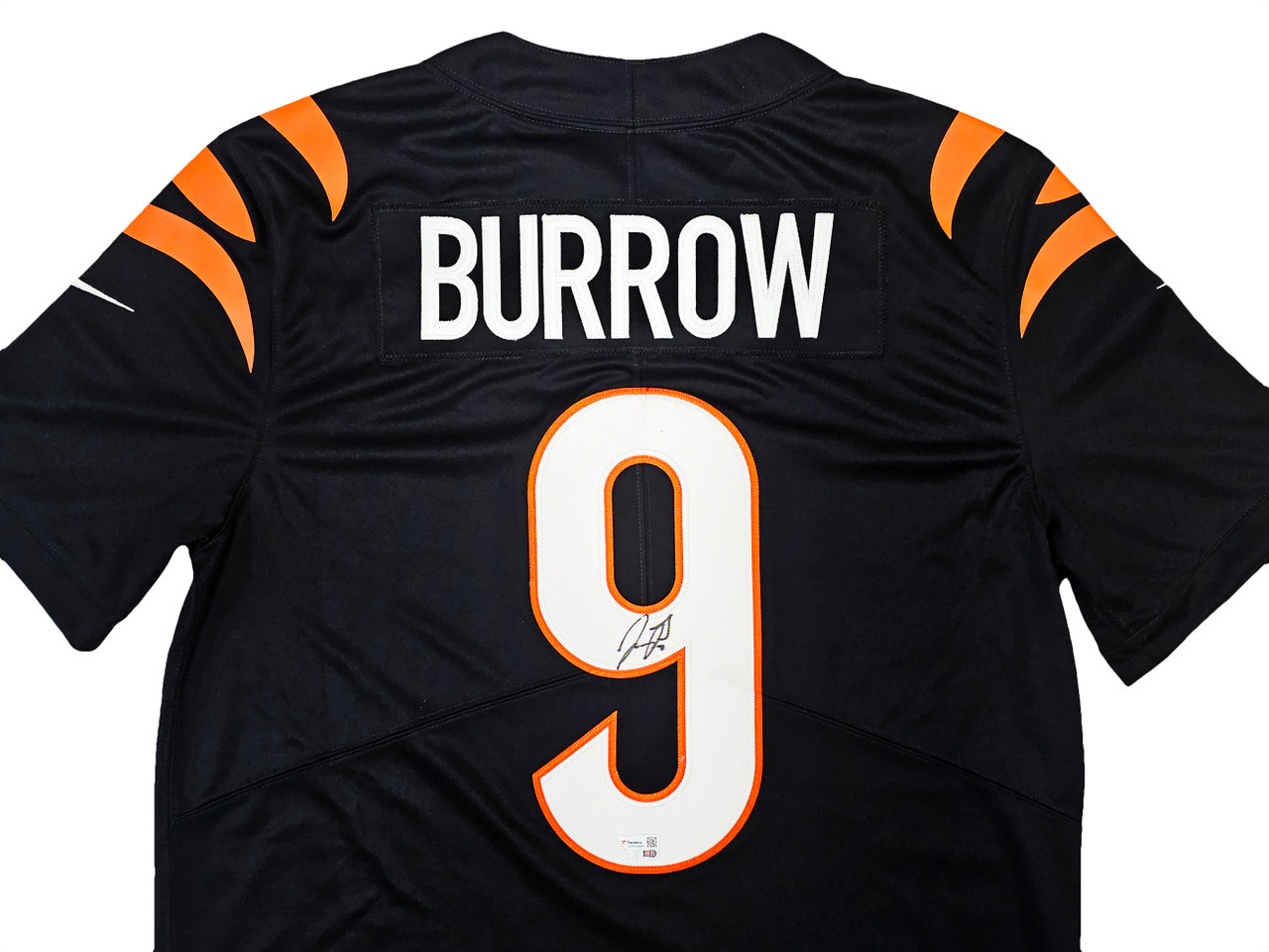 Shop Joe Burrow Cincinnati Bengals Autographed Black Nike On Field Jersey  Size L