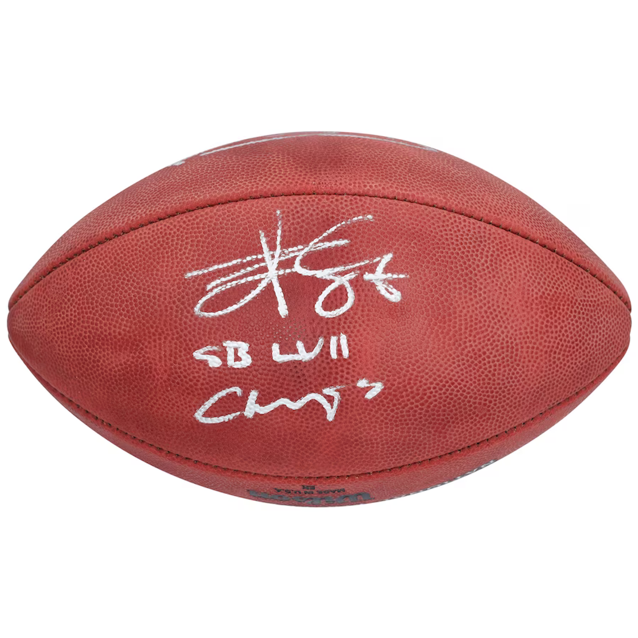 Travis Kelce Kansas City Chiefs Autographed Super Bowl LVII