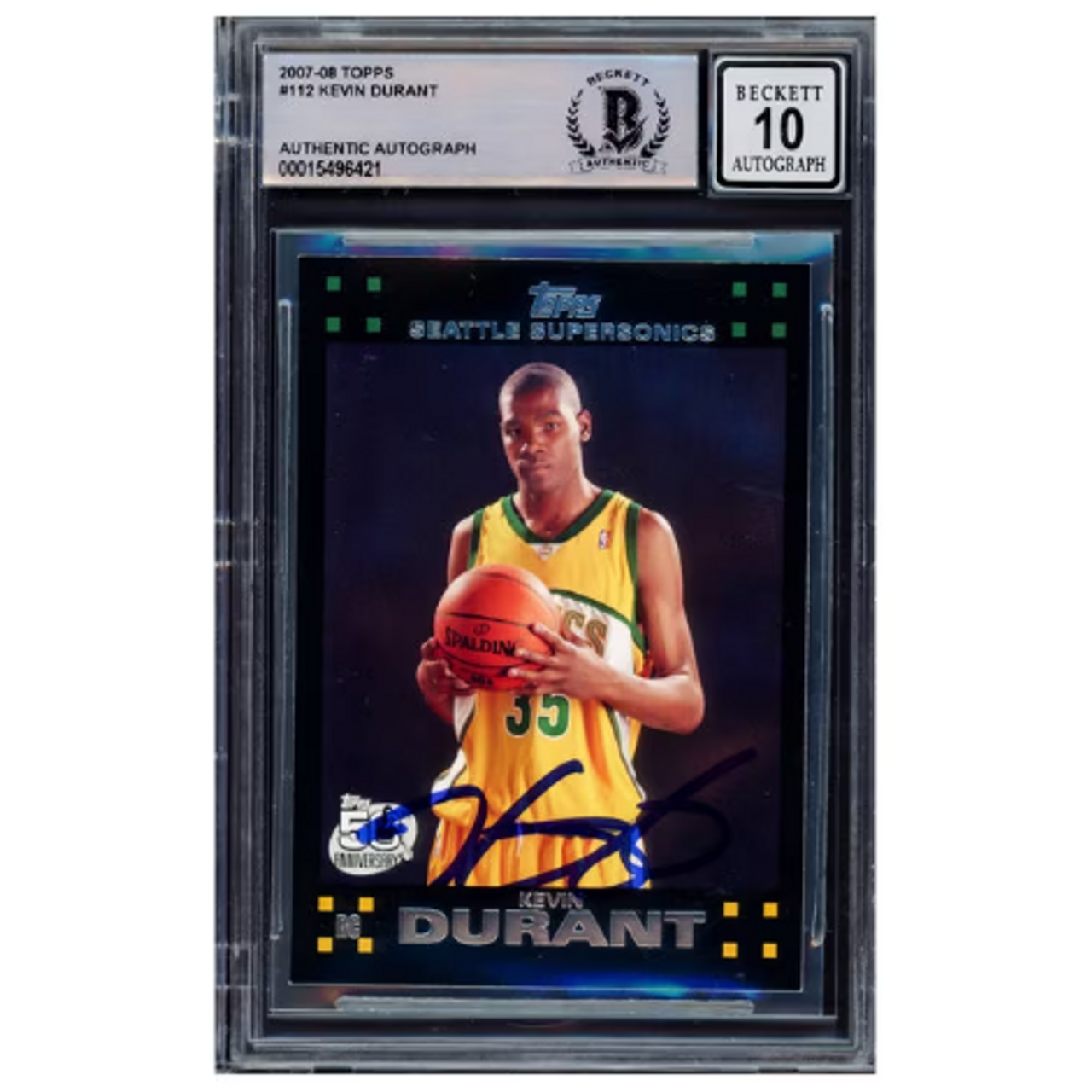 2009 KEVIN DURANT SEASON UPDATE ~HIGHLIGHTS~ CARD No. 14(MINT)
