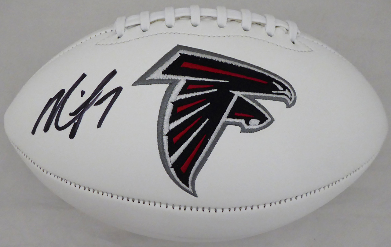 Michael Vick Atlanta Falcons Autographed White Logo Football