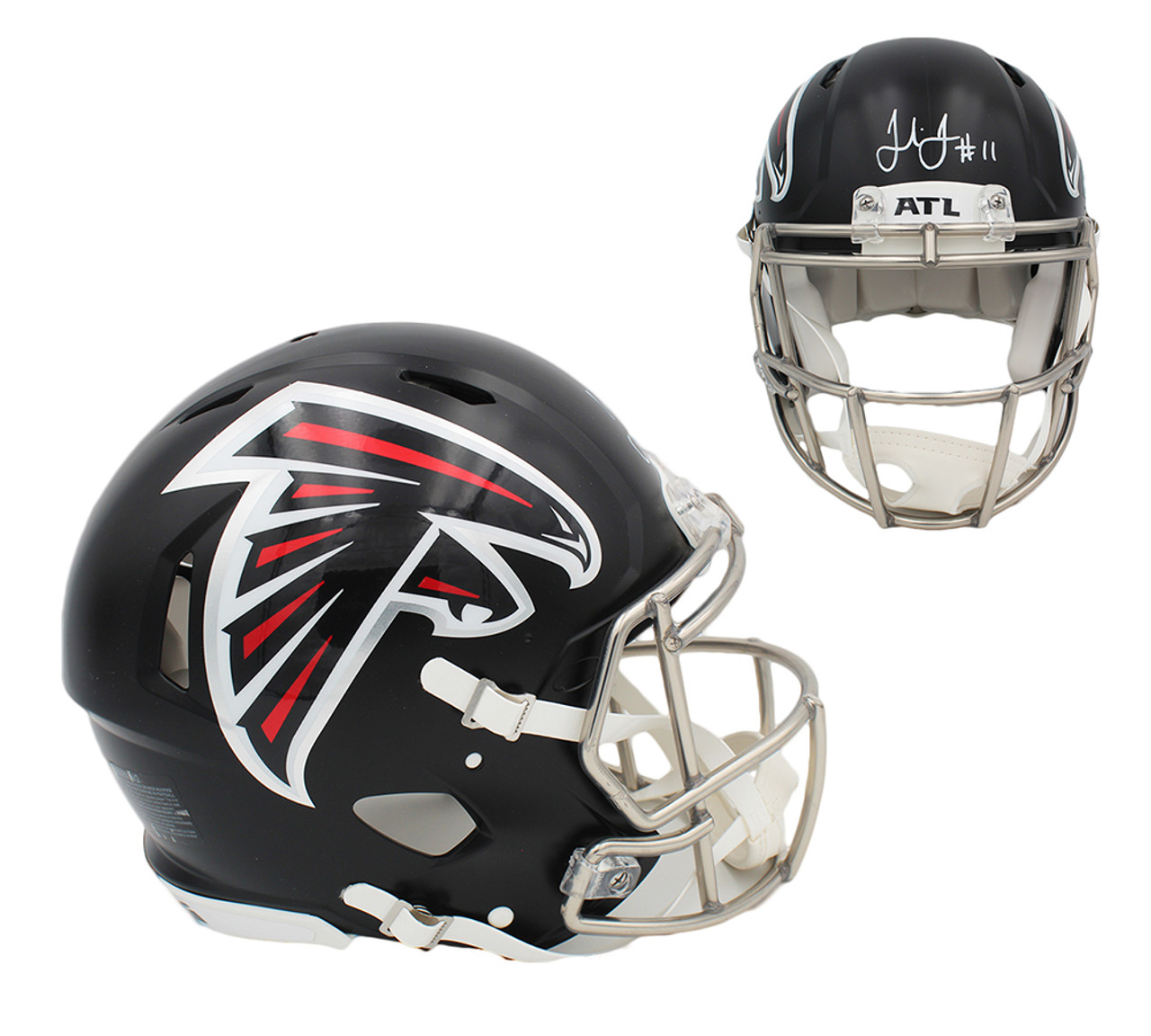 Julio Jones Atlanta Falcons Autographed Speed Authentic NFL Helmet