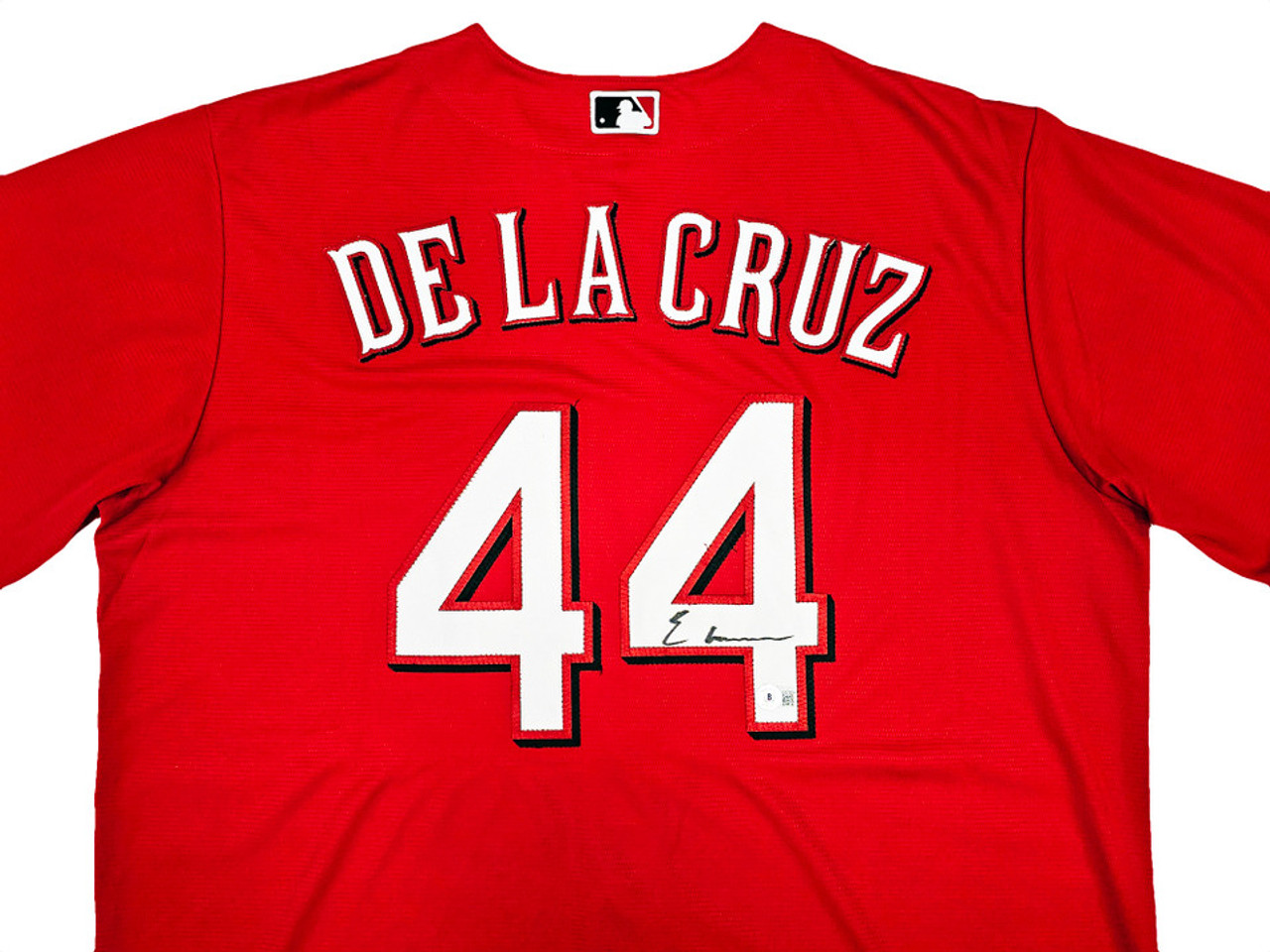 Elly de La Cruz Signed Cincinnati Reds Nike Baseball Jersey BAS Itp