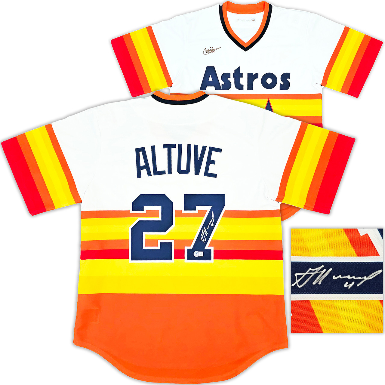 Jose Altuve Autographed and Framed Houston Astros Jersey