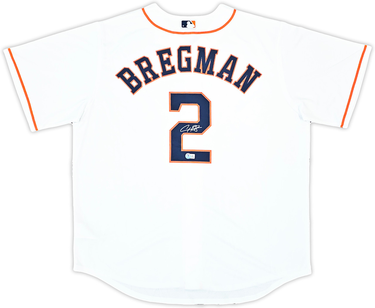 Alex Bregman Houston Astros Autographed White Nike Jersey Size XL