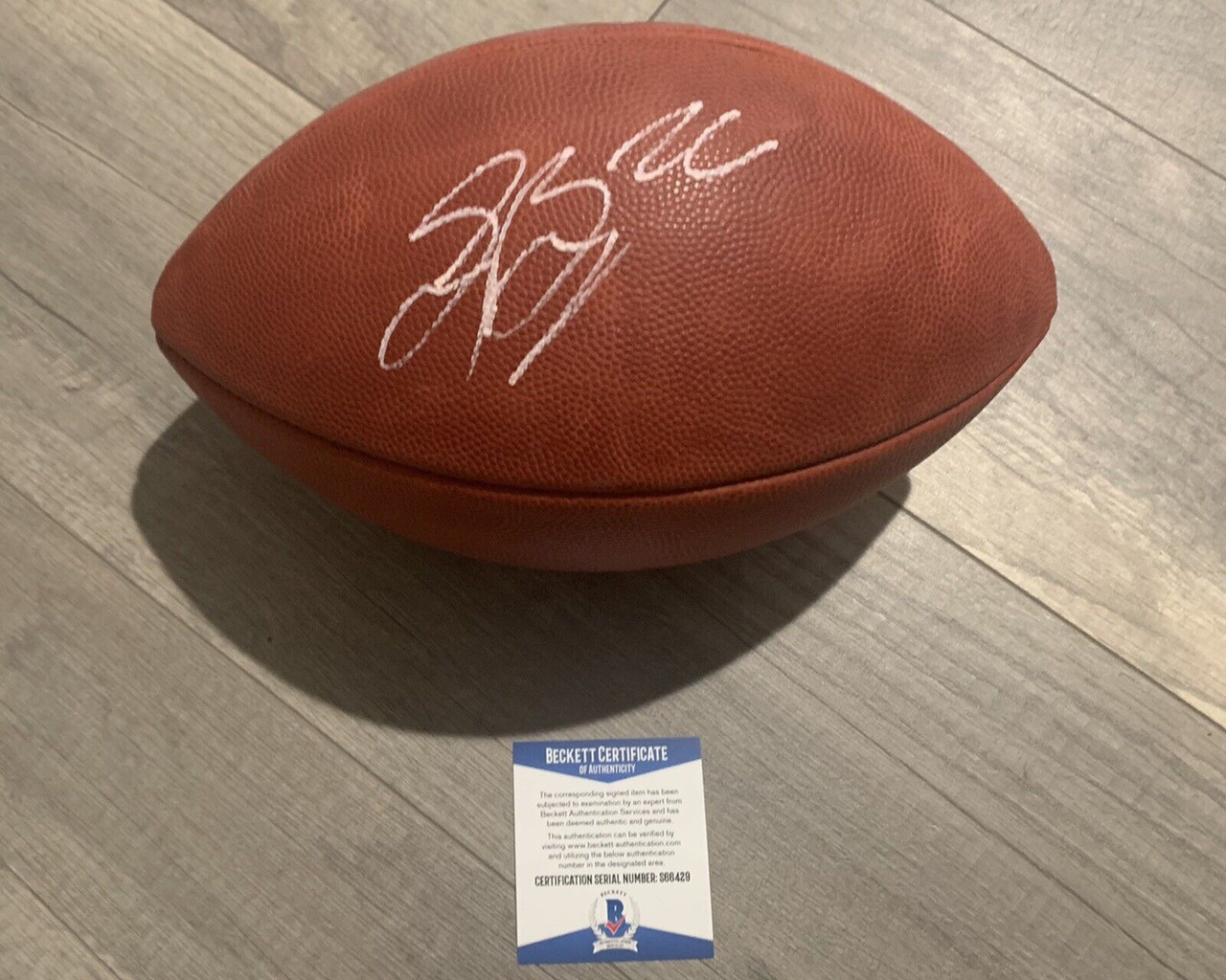 Shop Saquon Barkley Philadelphia Eagles Autographed Duke Football