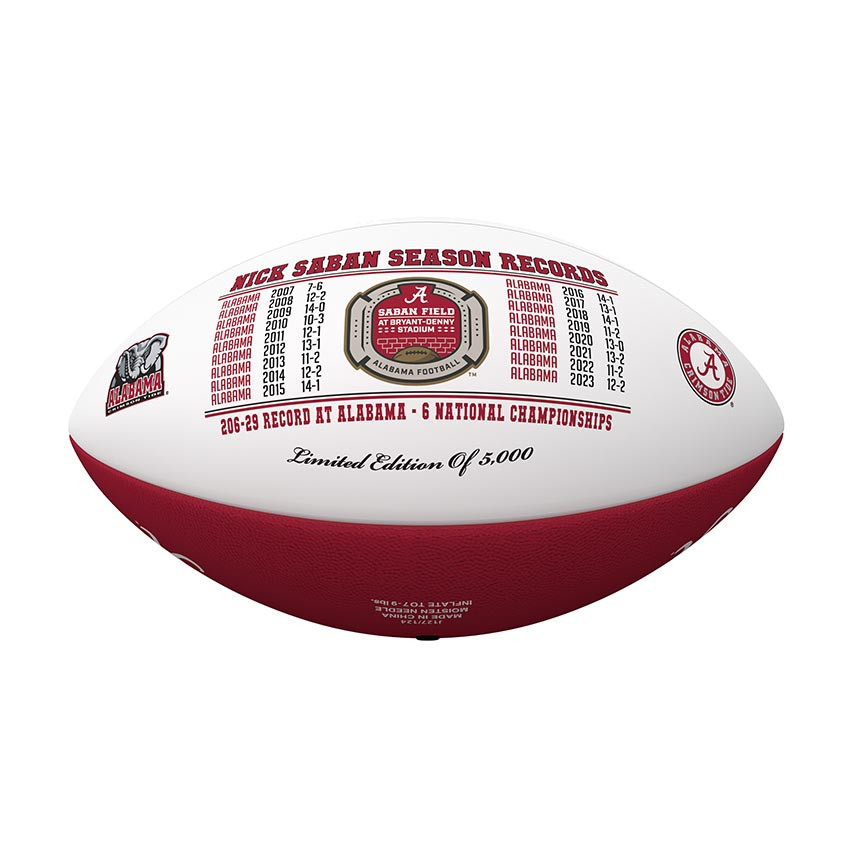 Shop Coach Nick Saban Alabama Crimson Tide Exclusive Career