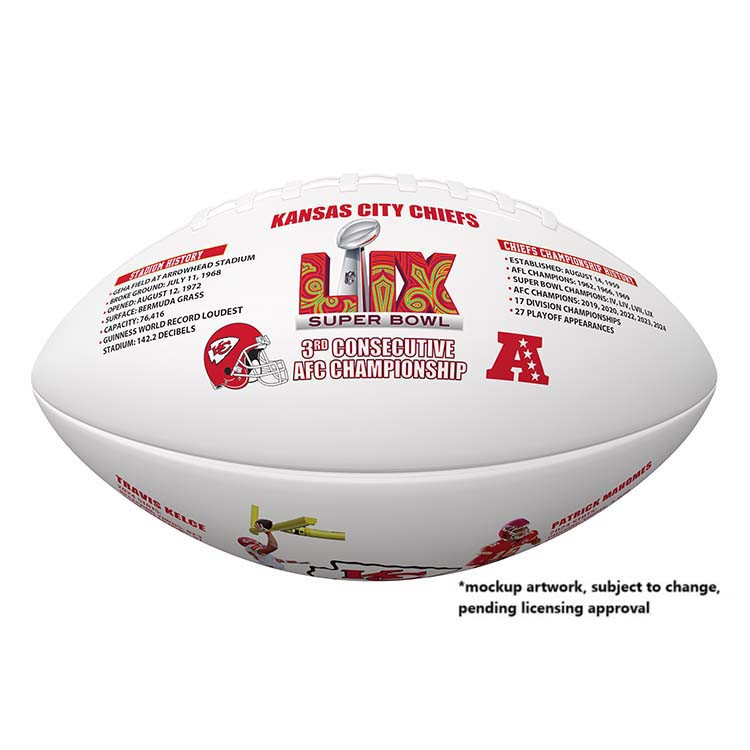 Buy Kansas City Chiefs Super Bowl LVII Football Limited Edition