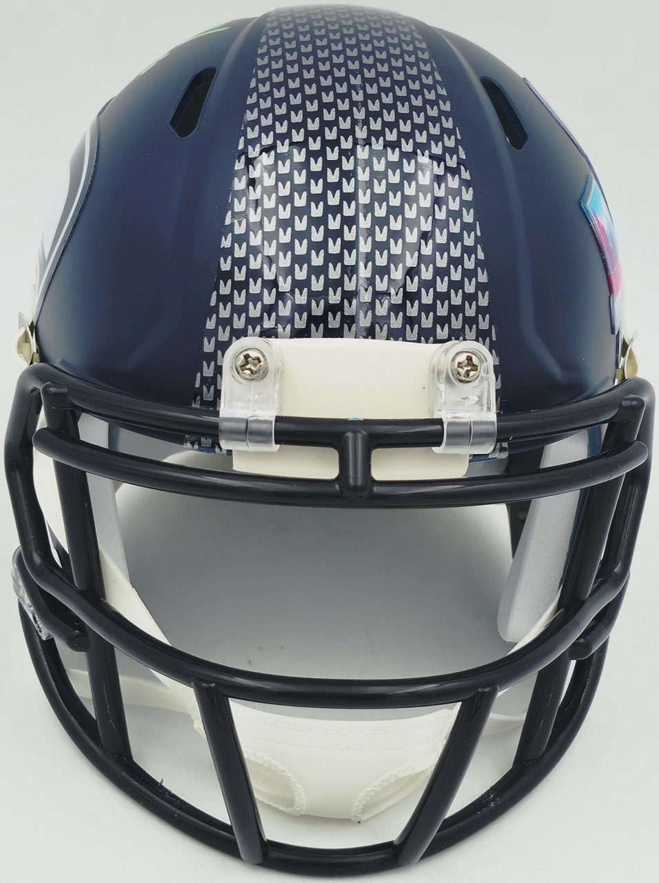 Grey Zabel Signed Seahawks Speed Mini Helmet: Super Bowl LX