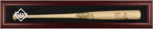 Mahogany Framed MLB Single Bat Rays Display Case Mahogany Framed MLB Single Bat Rays Display Case