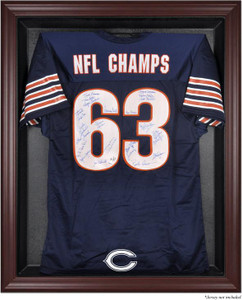 Chicago Bears Mahogany Framed Jersey Display Case