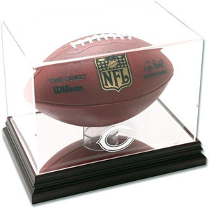 Chicago Bears Mahogany Football Display Case Chicago Bears Mahogany Football Display Case