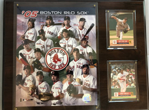 Manny Ramirez Signed Framed 16x20 Boston Red Sox Photo BAS