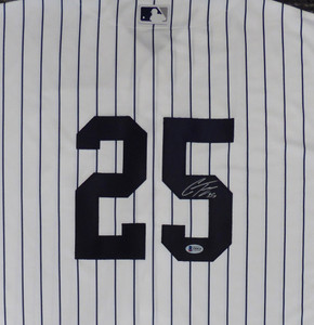 New York Yankees #25 Gleyber Torres Mlb Golden Brandedition Black