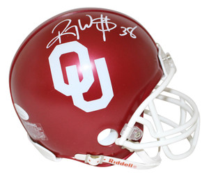 Roy Williams Autographed Mini Helmet - Oklahoma Sooners JSA