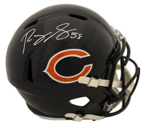 Justin Fields 1st NFL TD Autographed Bears Flash Replica Full-Size