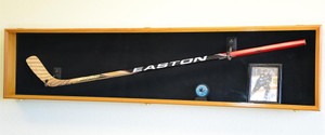 Hockey Stick Display Case - UV Protection Wall Mount Hockey Stick Display Case - UV Protection Wall Mount
