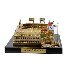 Comiskey Park Chicago White Sox - Stadium Rendition with Display Case Comiskey Park Chicago White Sox - Stadium Rendition with Display Case